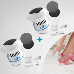 Mediashop.tv Nützliche Helfer Für Das Beste Alter|Körperpflege & Hygiene-PediVac elektrischer Hornhautentferner mit Saugfunktion 1+1 GRATIS