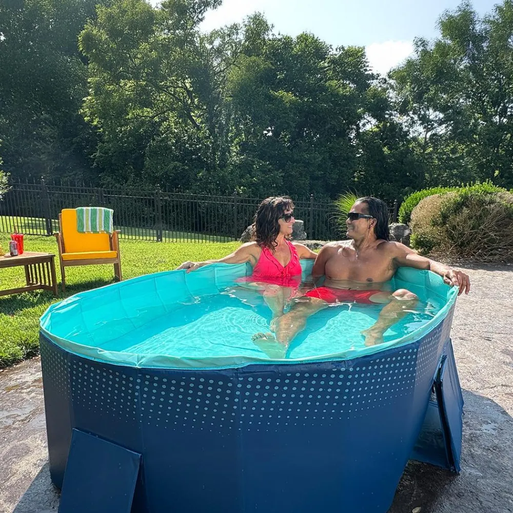 Keine Spiel & Spaß|Garten-PopUp Pool Fold & Splash Faltpool
