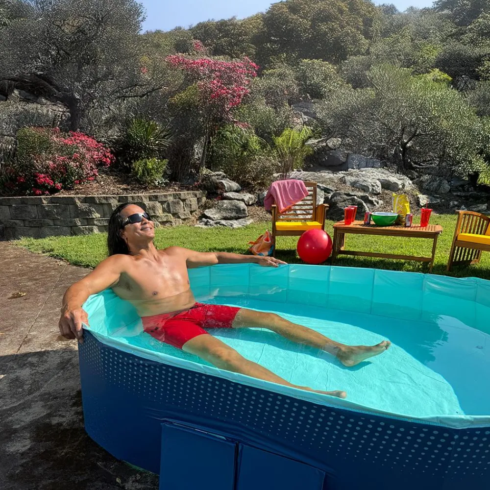 Keine Spiel & Spaß|Garten-PopUp Pool Fold & Splash Faltpool