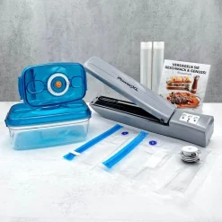 PowerXL Küchenhelfer & Kochzubehör|Küchengeräte-Duo NutriSealer Vakuumiergerät Spar-Set 2