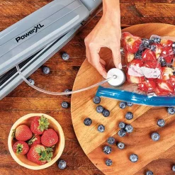 PowerXL Küchenhelfer & Kochzubehör|Küchengeräte-Duo NutriSealer Vakuumiergerät Spar-Set 2