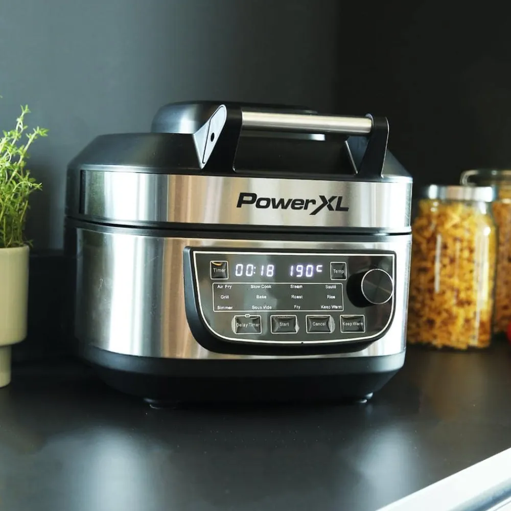 PowerXL Küchengeräte-MultiCooker 12in1 Multikocher inkl. Zubehör GRATIS