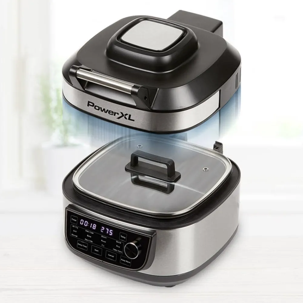 PowerXL Küchengeräte-MultiCooker 12in1 Multikocher inkl. Zubehör GRATIS