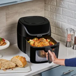 PowerXL Küchengeräte-Vortex PRO AirFryer 7in1 Heißluftfritteuse mit Sichtfenster