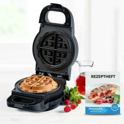 PowerXL Küchengeräte-Waffle Star Waffeleisen inkl. Rezeptheft GRATIS