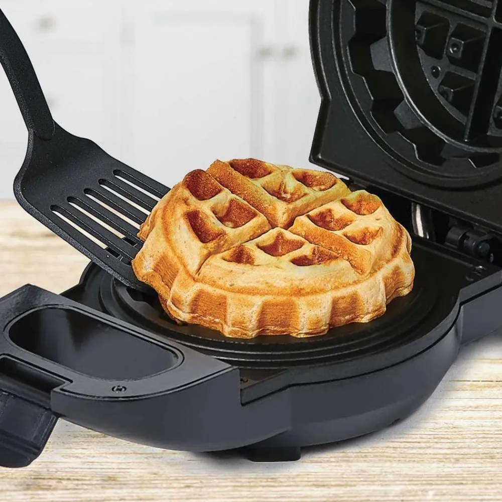 PowerXL Küchengeräte-Waffle Star Waffeleisen 13cm+18cm 2er Spar-Set inkl. Rezeptheft GRATIS