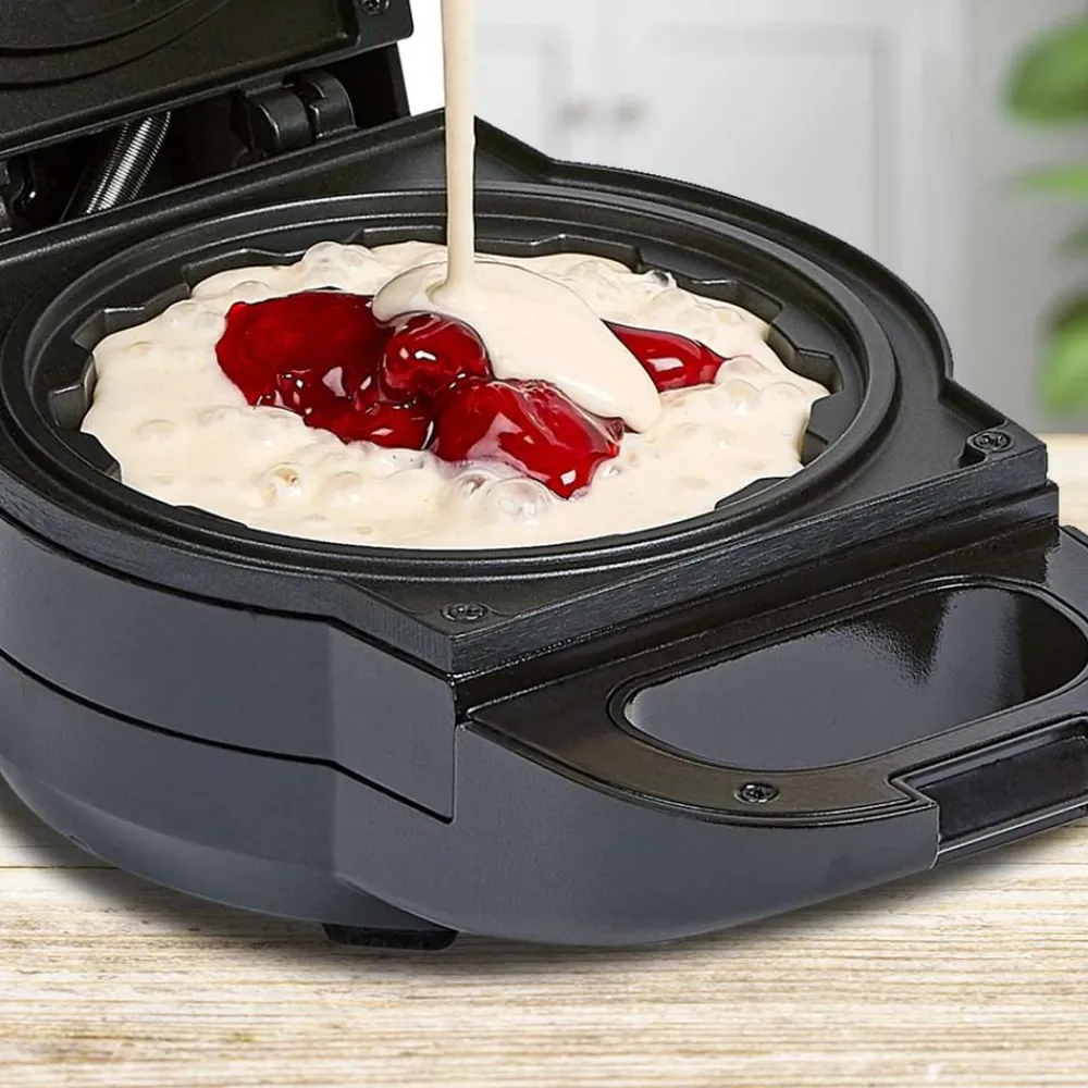 PowerXL Küchengeräte-Waffle Star Waffeleisen 18cm 2er Spar-Set inkl. Rezeptheft GRATIS