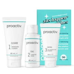 Proactiv Körperpflege & Hygiene|Kosmetik-Solution 30 Tage Routine 150 ml + 30 Zits Happen Patches