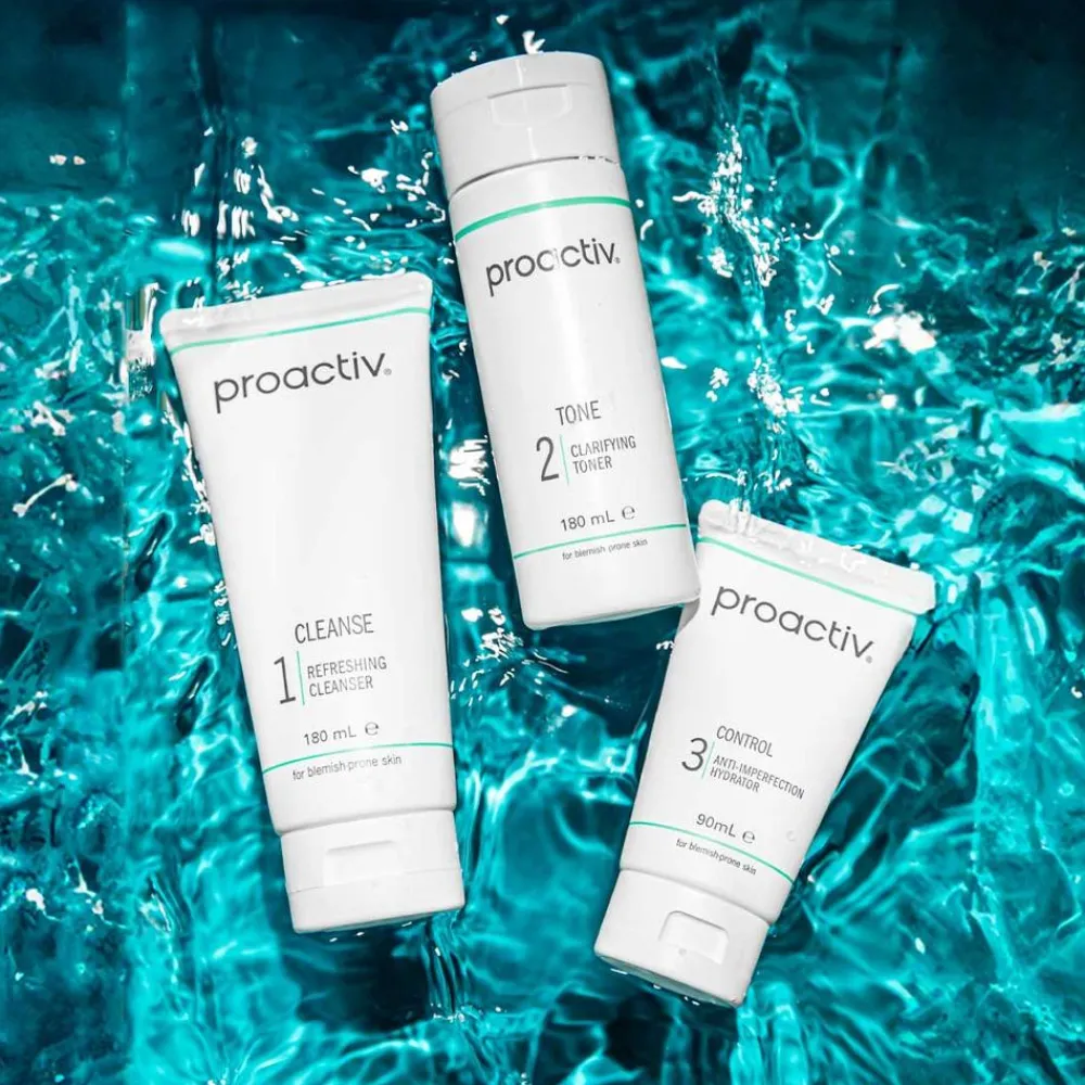 Proactiv Körperpflege & Hygiene|Kosmetik-Solution 30 Tage Routine 150 ml + 30 Zits Happen Patches