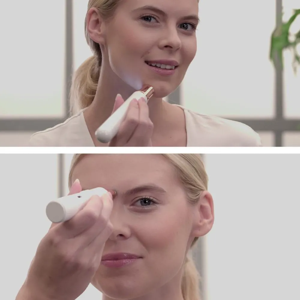 Roxy Körperpflege & Hygiene|Kosmetik-Shaving Duet 2in1 Damenrasierer & Konturierer im Lippenstiftformat