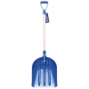 Sonstiges Clevere Alltagshelfer|Garten-Schneeschaufel mit Holzstiel blau
