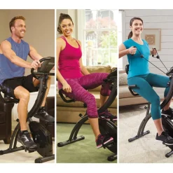 Keine Trainingsgeräte-Slim Cycle 3in1 Heimtrainer inkl. Widerstandsbänder GRATIS