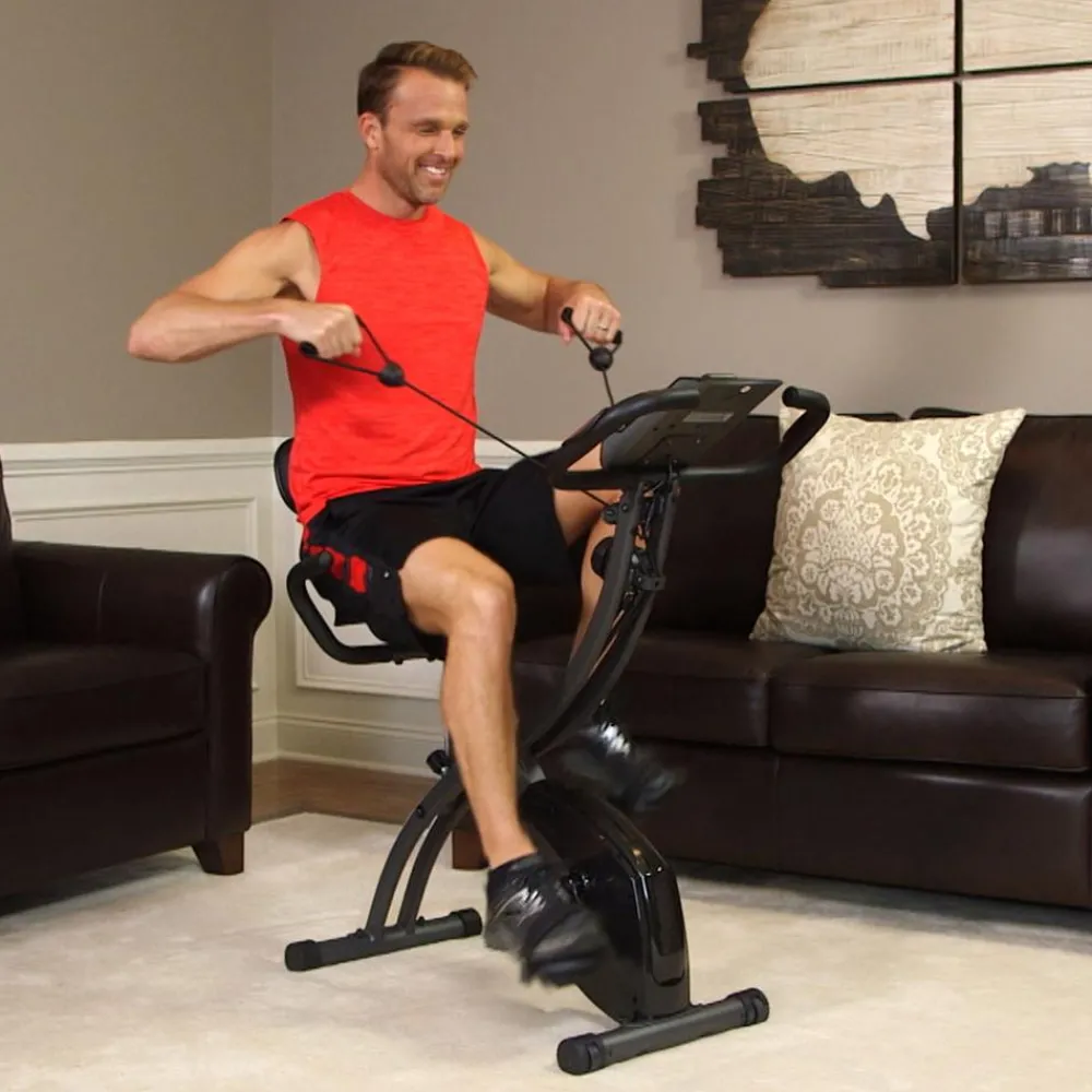 Keine Trainingsgeräte-Slim Cycle 3in1 Heimtrainer inkl. Widerstandsbänder GRATIS
