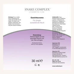 Mediashop.tv Kosmetik-Snake Complex Gesichtscreme