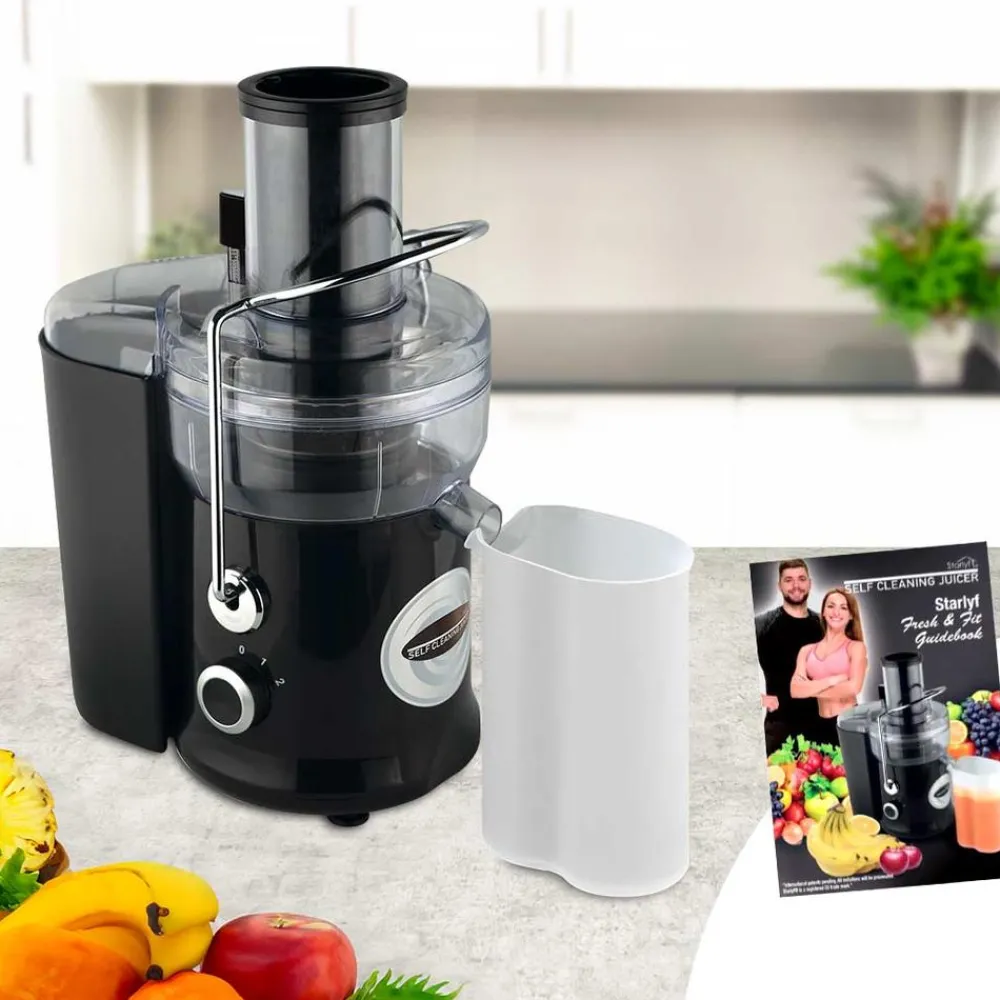 Starlyf Küchengeräte-Self Cleaning Juicer Entsafter mit Selbstreinigungsfunktion