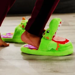 Keine Spiel & Spaß-Stompeez Kinder Hausschuhe mit Fun-Effekt