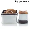 Tupperware Clevere Alltagshelfer|Smarte Haushaltshelfer-BreadSmart Spar-Set (bestehend aus beiden Brotkasten-Größen)