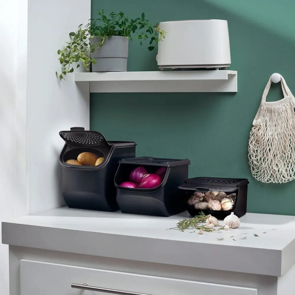 Tupperware Küchenhelfer & Kochzubehör-GarlicSmart Vorratsbehälter für Knoblauch