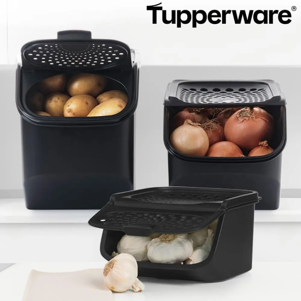 Tupperware Küchenhelfer & Kochzubehör-PotatoSmart Spar-Set inkl. OnionSmart & GarlicSmart GRATIS