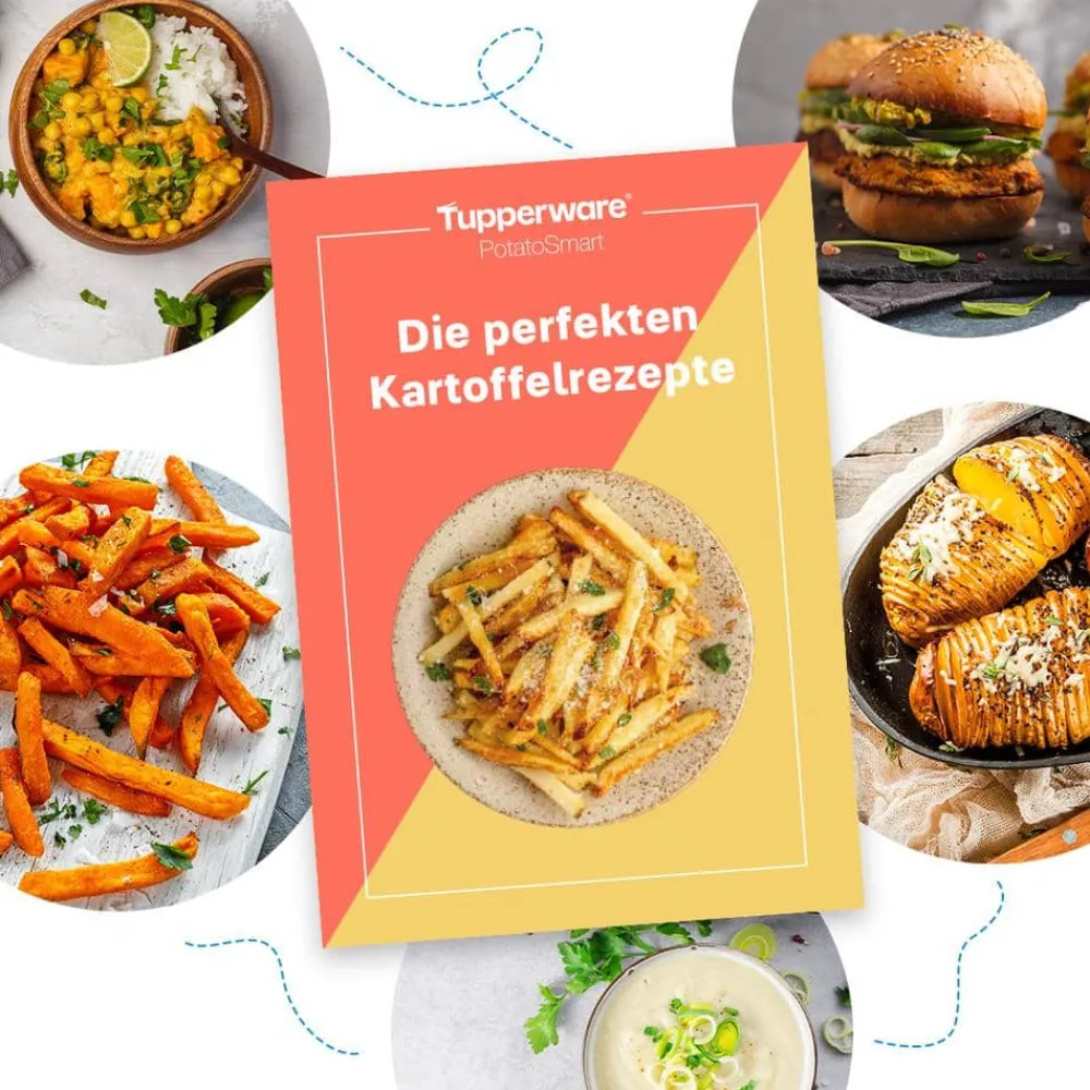 Tupperware Küchenhelfer & Kochzubehör-PotatoSmart Spar-Set inkl. OnionSmart & GarlicSmart GRATIS