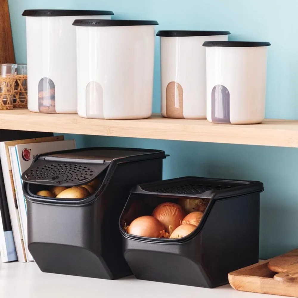 Tupperware Küchenhelfer & Kochzubehör-PotatoSmart Spar-Set inkl. OnionSmart & GarlicSmart GRATIS