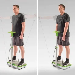 Keine Trainingsgeräte-VibroShaper mit Griff / grün