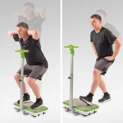Keine Trainingsgeräte-VibroShaper mit Griff / grün