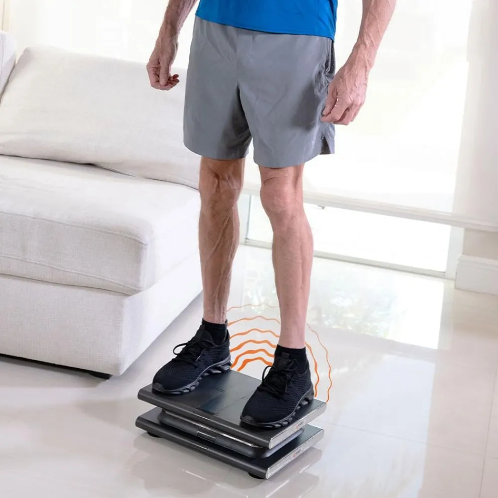 Mediashop.tv Trainingsgeräte-VibroShaper Vitafit Vibrationsplatte inkl. Zubehör GRATIS