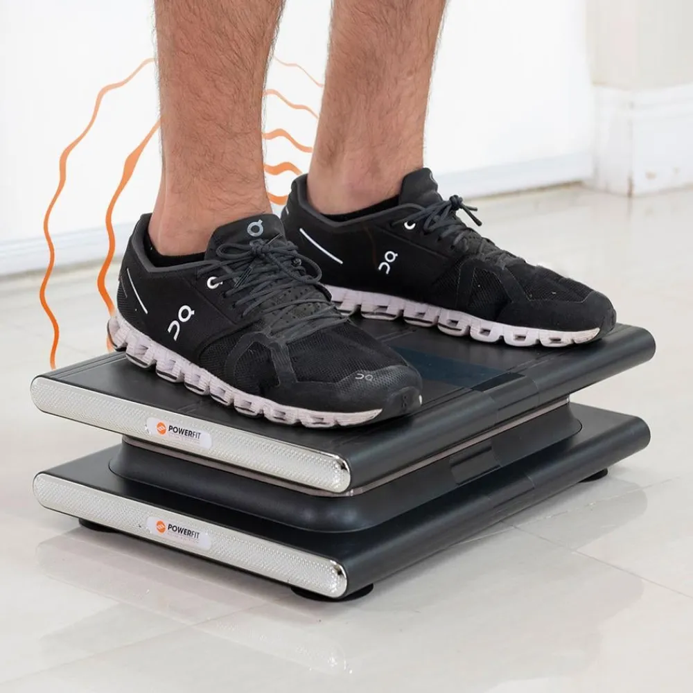 Mediashop.tv Trainingsgeräte-VibroShaper Vitafit Vibrationsplatte inkl. Zubehör GRATIS